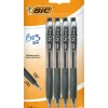 Bic Canetas E Esferográficas|Escrita > Esferográfica Bu3 com Grip Preto 4 Unidades