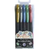 Zebra Canetas E Esferográficas|Escrita > Esferográfica Clip Tinta Gel Sarasa Decoshine 5 unidades