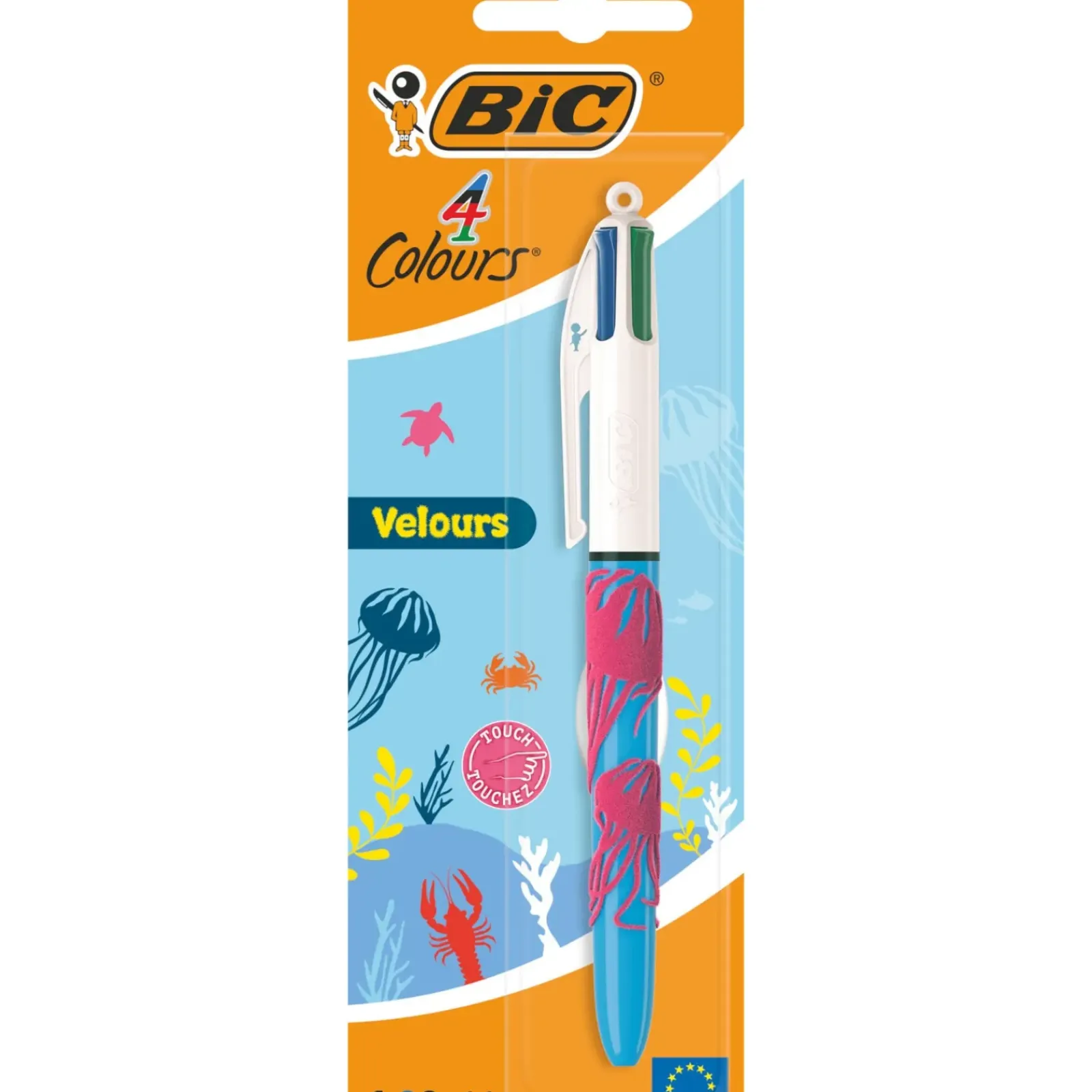 Best Bic Esferográfica Com 4 Cores Velvet