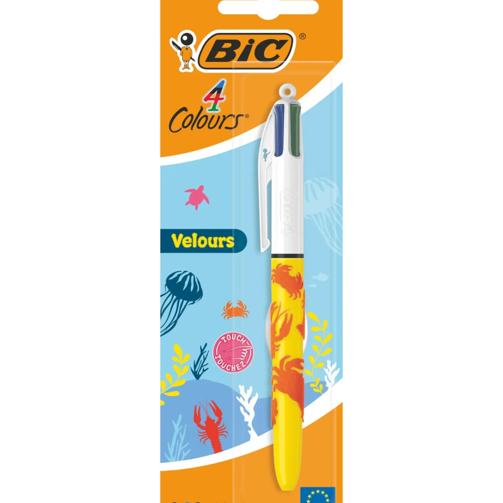 Best Bic Esferográfica Com 4 Cores Velvet
