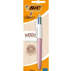 Sale Bic Esferográfica com 4 Cores Wood