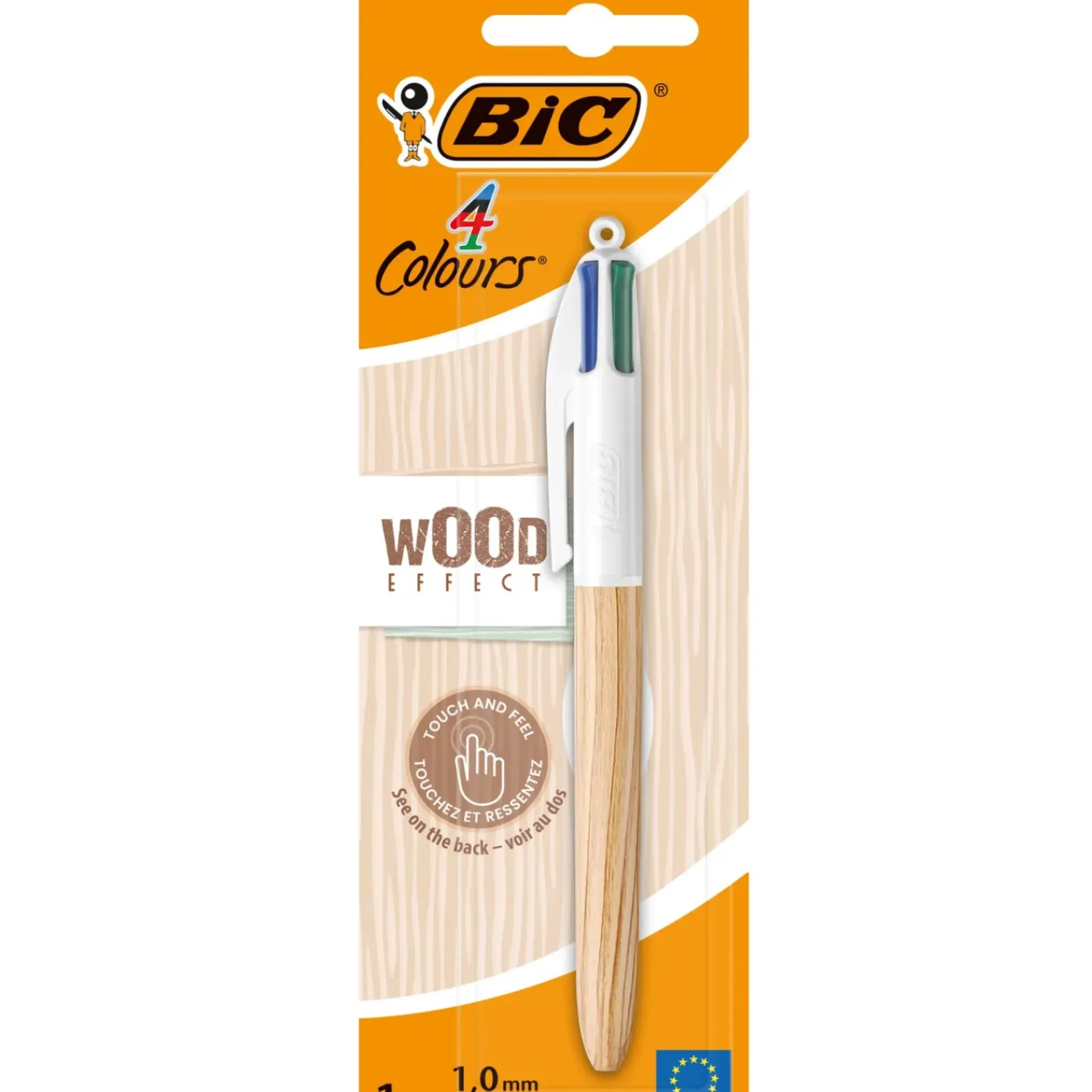 Sale Bic Esferográfica com 4 Cores Wood