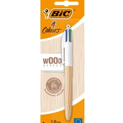 Sale Bic Esferográfica com 4 Cores Wood