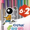 Bic Canetas E Esferográficas|Escrita > Esferográfica Cristal Fun 8 unidades