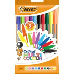 Online Bic Esferográfica Cristal Multicolor 10 unidades