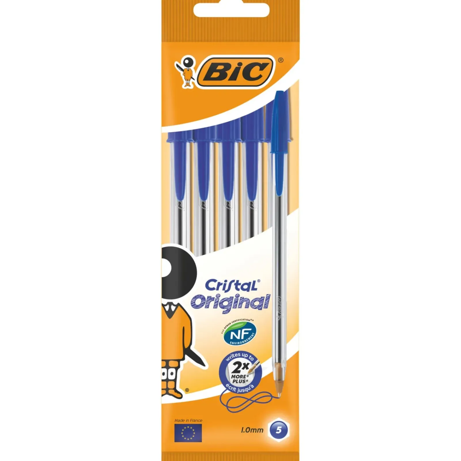 Bic Canetas E Esferográficas|Escrita > Esferográfica Cristal Original de Tinta Azul