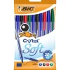 New Bic Esferográfica Cristal Soft 10 unidades (várias cores)