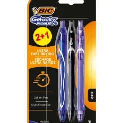Bic Esferográfica Gel-ocity Quick Dry de Tinta Gel