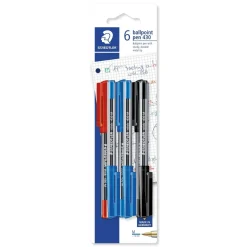 Staedtler Canetas E Esferográficas|Escrita > Esferográfica Stick 6 unidades