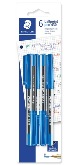 Best Staedtler Esferográfica Stick 430 M 6 unidades Azul