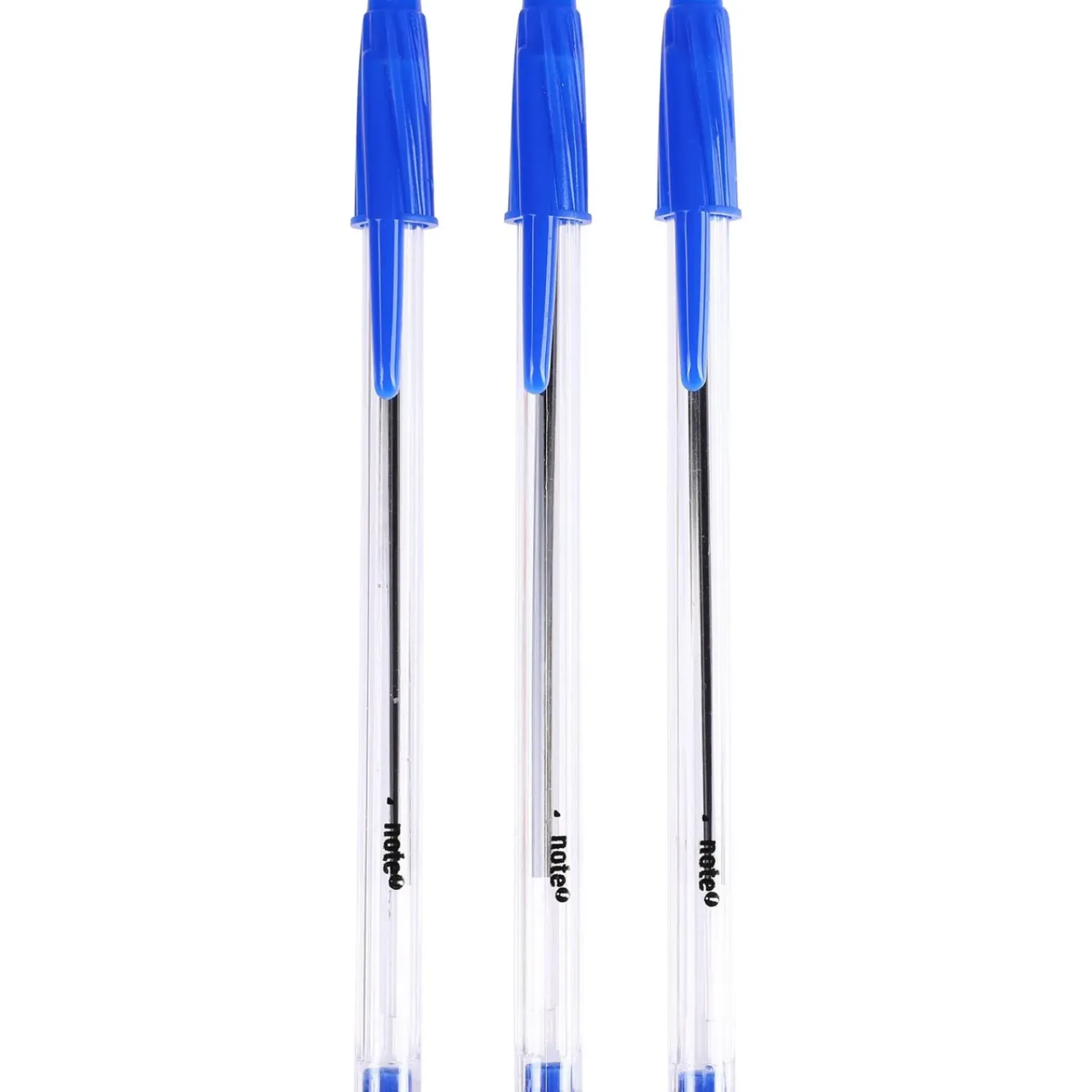 Note! Canetas E Esferográficas|Escrita > Esferográfica Transparente de Tinta Azul