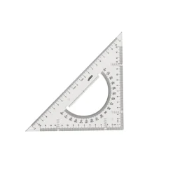 Note! Réguas E Acessórios > Esquadro 45º 22cm