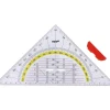 Outlet Note! Esquadro Geométrico 22cm com Pega