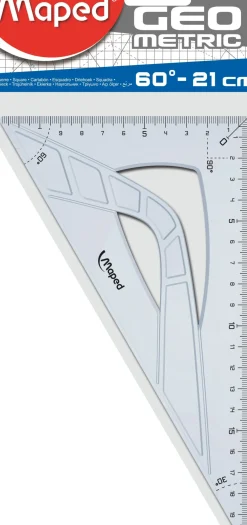 Hot Maped Esquadro Graphic 60º 21Cm