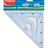 Maped Réguas E Acessórios > Esquadro Graphic 45º 26cm