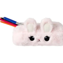 New Outras Marcas Estojo Peluche Glitter Bunny Joy Rosa