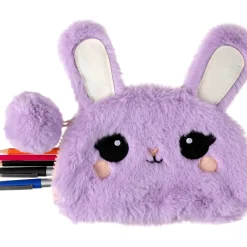 Outras Marcas Estojos|Estojos > Estojo Peluche Glitter Coelho Bunny Joy