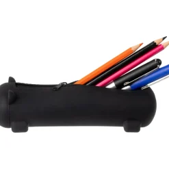 Outras Marcas Estojos|Estojos > Estojo Silicone Cat Preto Pink Magic