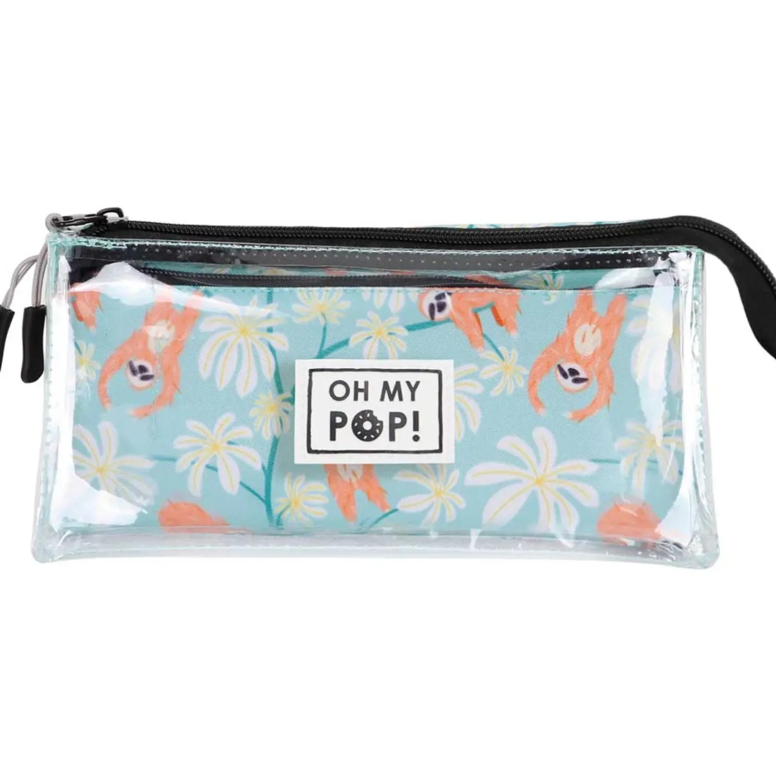Oh My Pop Estojos|Estojos > Estojo Triplo - Clear Lazy