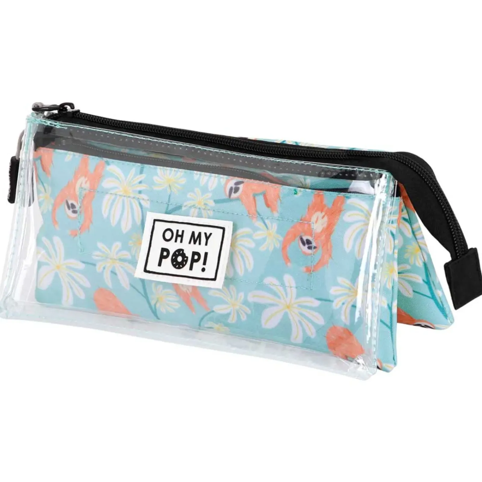 Oh My Pop Estojos|Estojos > Estojo Triplo - Clear Lazy