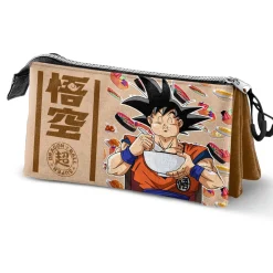 New Karactermania Estojo Triplo Dragon Ball - Goku Foodi