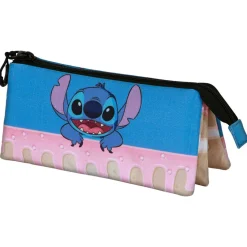 New Stitch Estojo Triplo - Lilo &