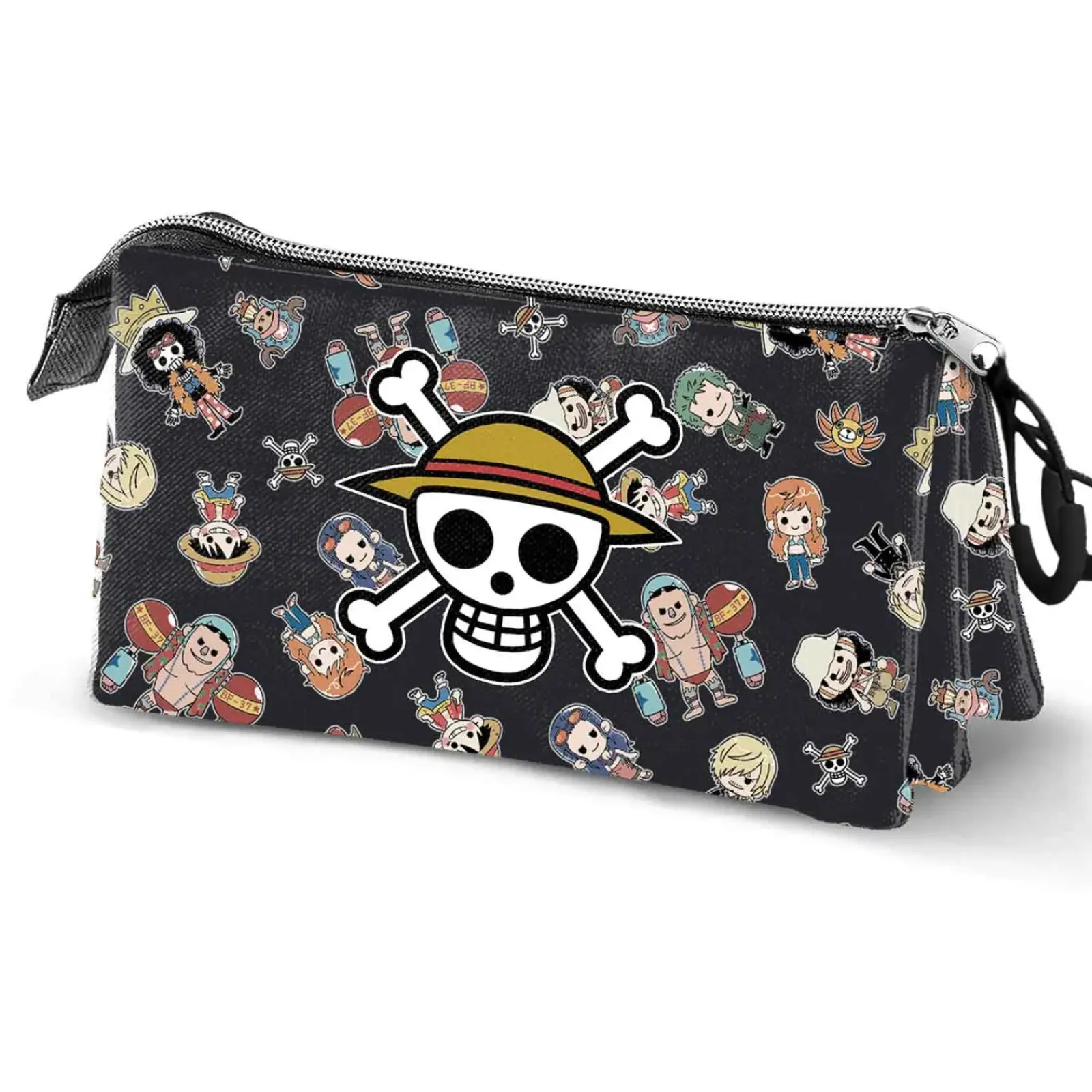 Sale One Piece Estojo Triplo - Skull