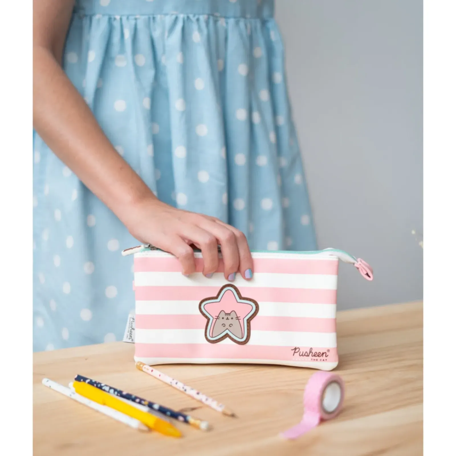 Discount Pusheen Estojo Triplo - Rose Collection