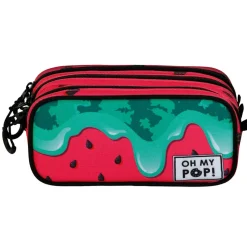 Oh My Pop Estojos|Estojos > Estojo Triplo Red - Melty Melon Oh My Po