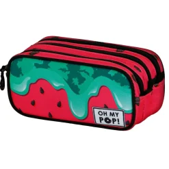 Oh My Pop Estojos|Estojos > Estojo Triplo Red - Melty Melon Oh My Po