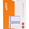 Note! Etiquetas E Envelopes > Etiquetas Adesivas 34*75mm Borda Azul 21un