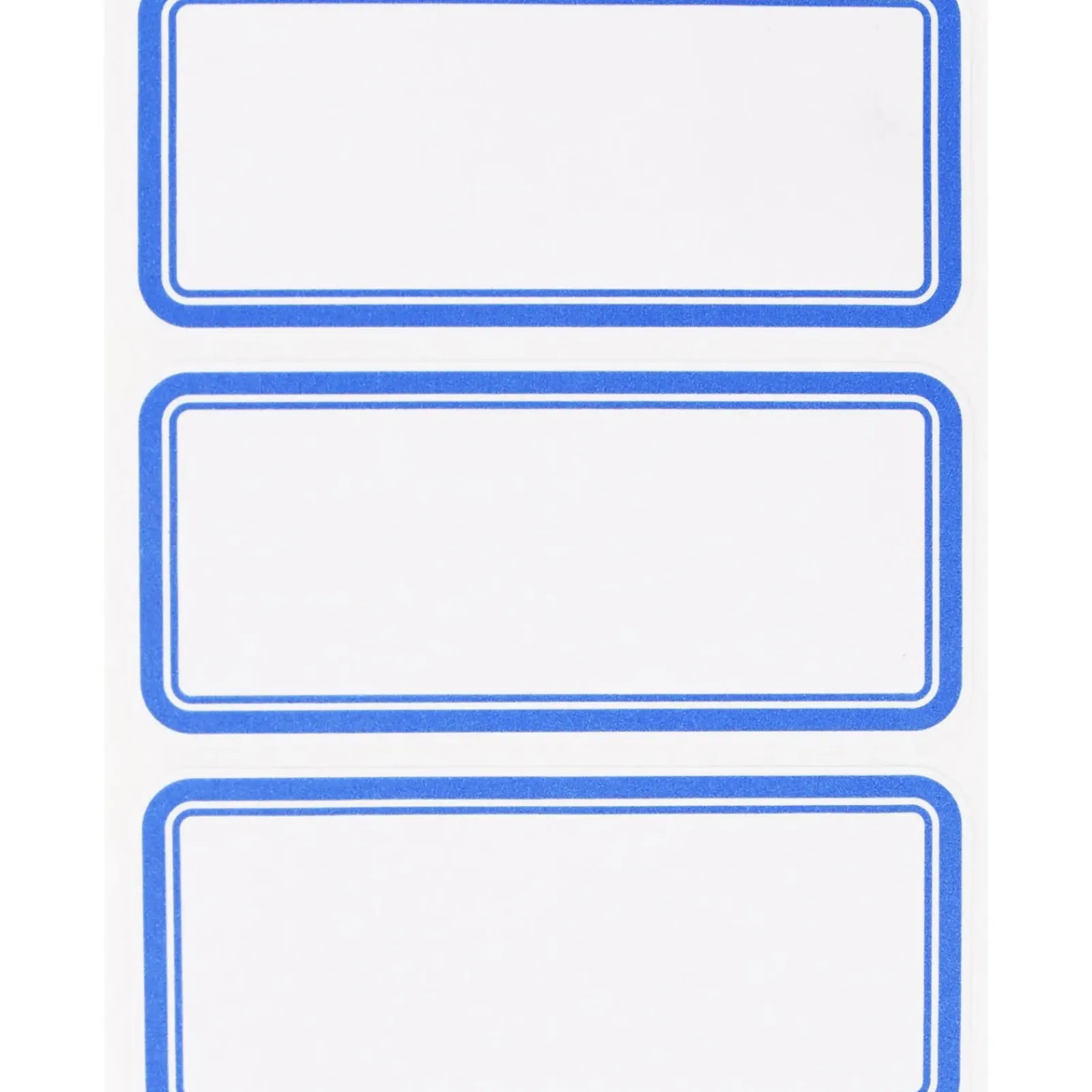 Note! Etiquetas E Envelopes > Etiquetas Adesivas 34*75mm Borda Azul 21un
