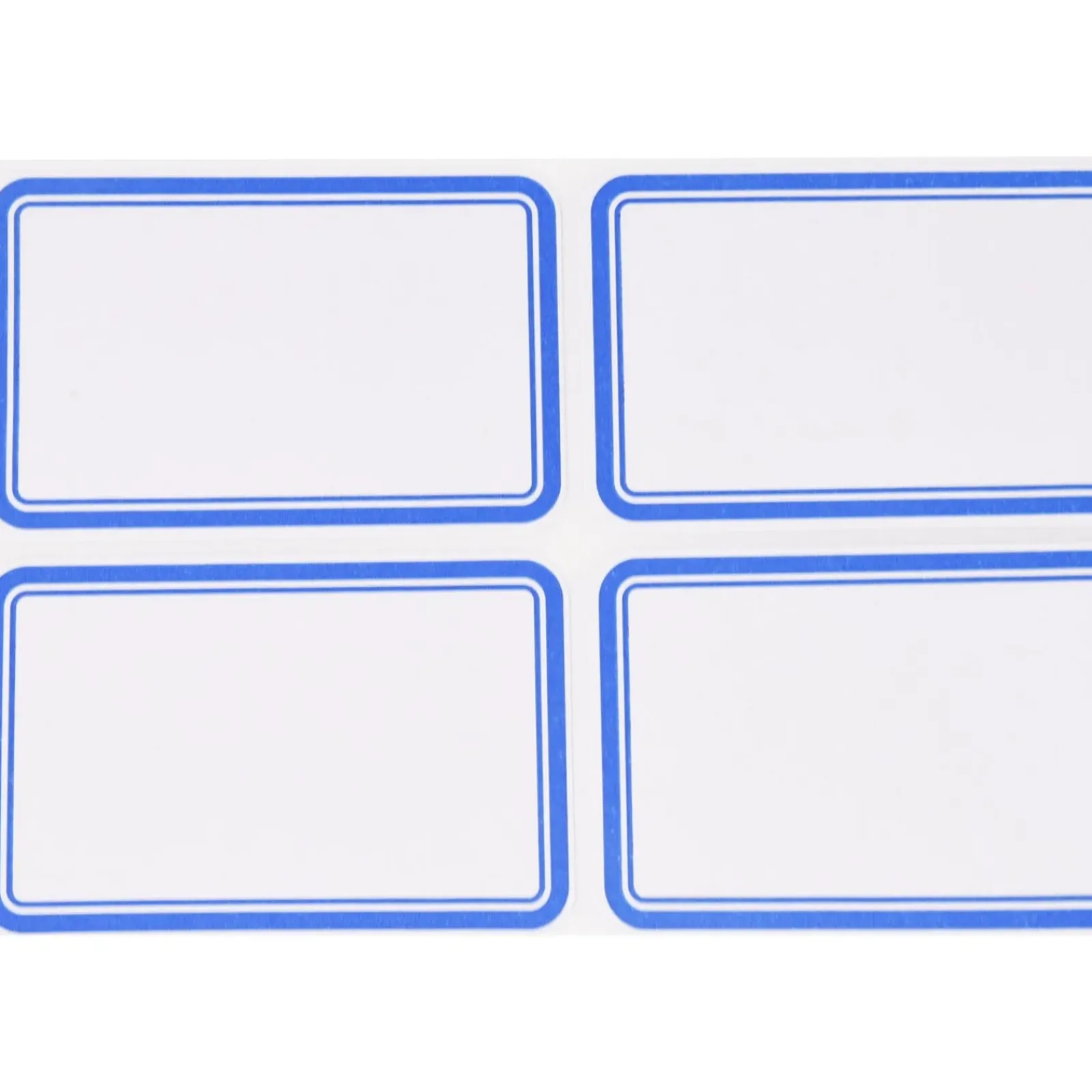 Online Note! Etiquetas Adesivas 41 x 65mm Borda Azul 24 unidades