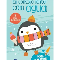 Hot Yoyo Eu Consigo Pintar com Água - Azul - Pinguim de BOOKS