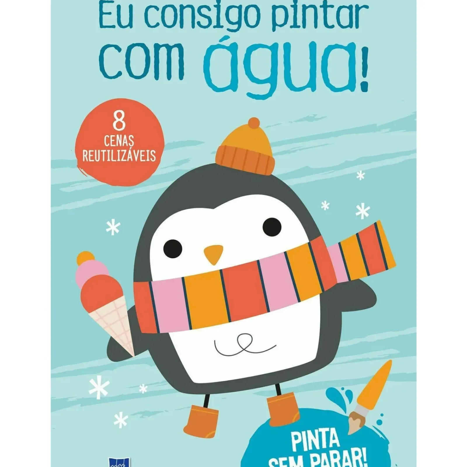 Hot Yoyo Eu Consigo Pintar com Água - Azul - Pinguim de BOOKS