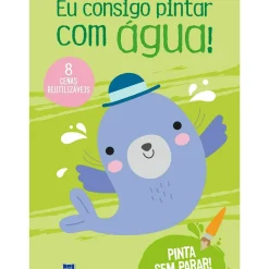 Outlet Yoyo Eu Consigo Pintar com Água - Verde - Foca de BOOKS