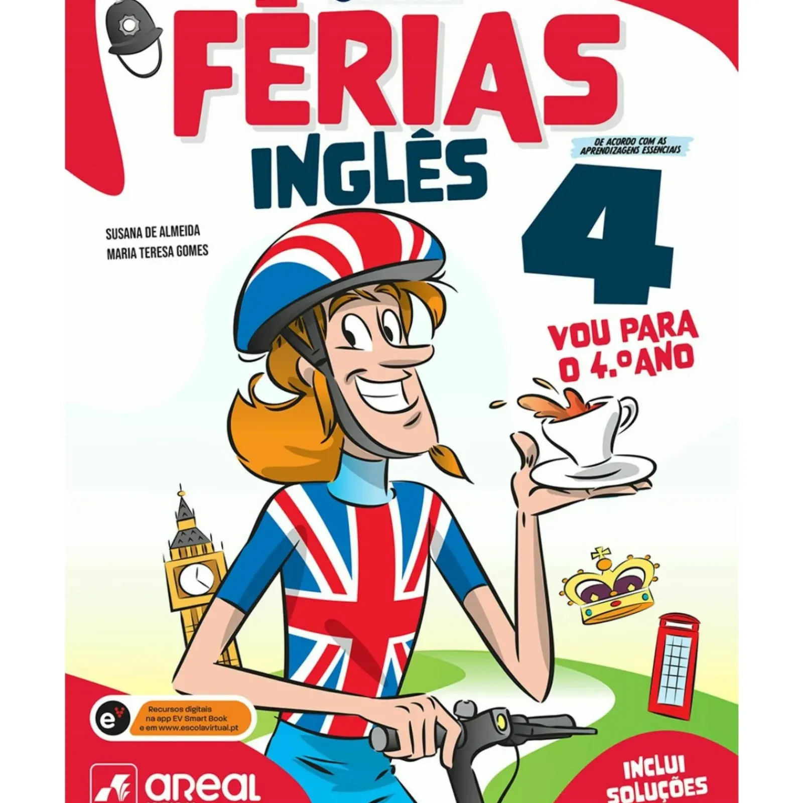 Sale Areal Eureka! Férias - Inglês - 4.º Ano de Cláudia Pereira e António Marcelino