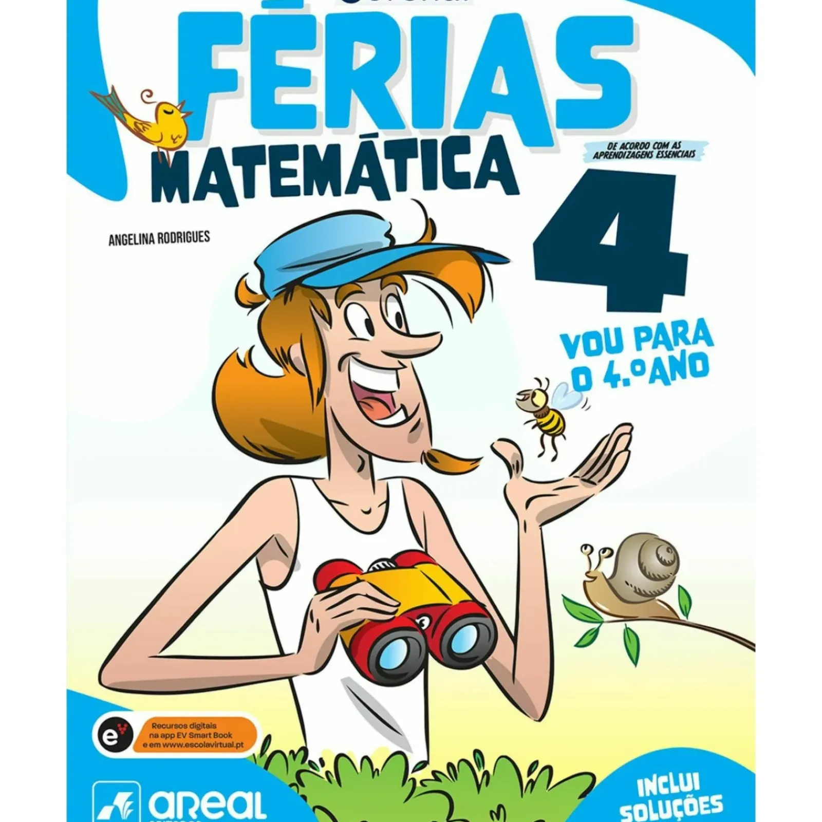Areal 1º Ciclo > Eureka! Férias - Matemática - 4.º Ano de Cláudia Pereira e António Marcelino