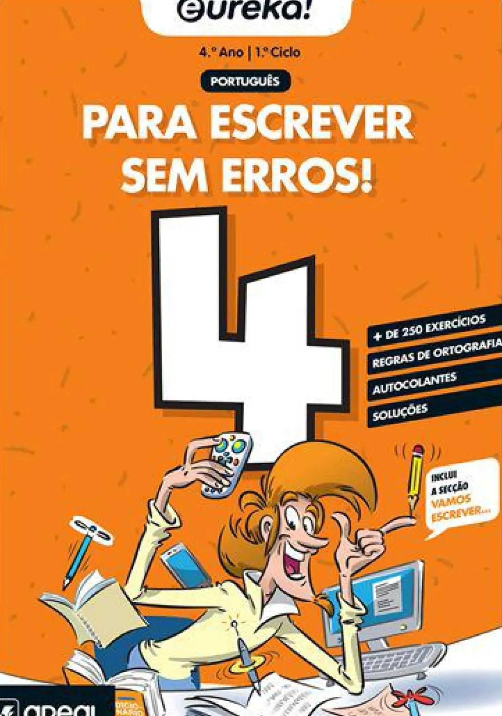 Areal 1º Ciclo > Eureka! para Escrever sem Erros 4 - 4.º Ano