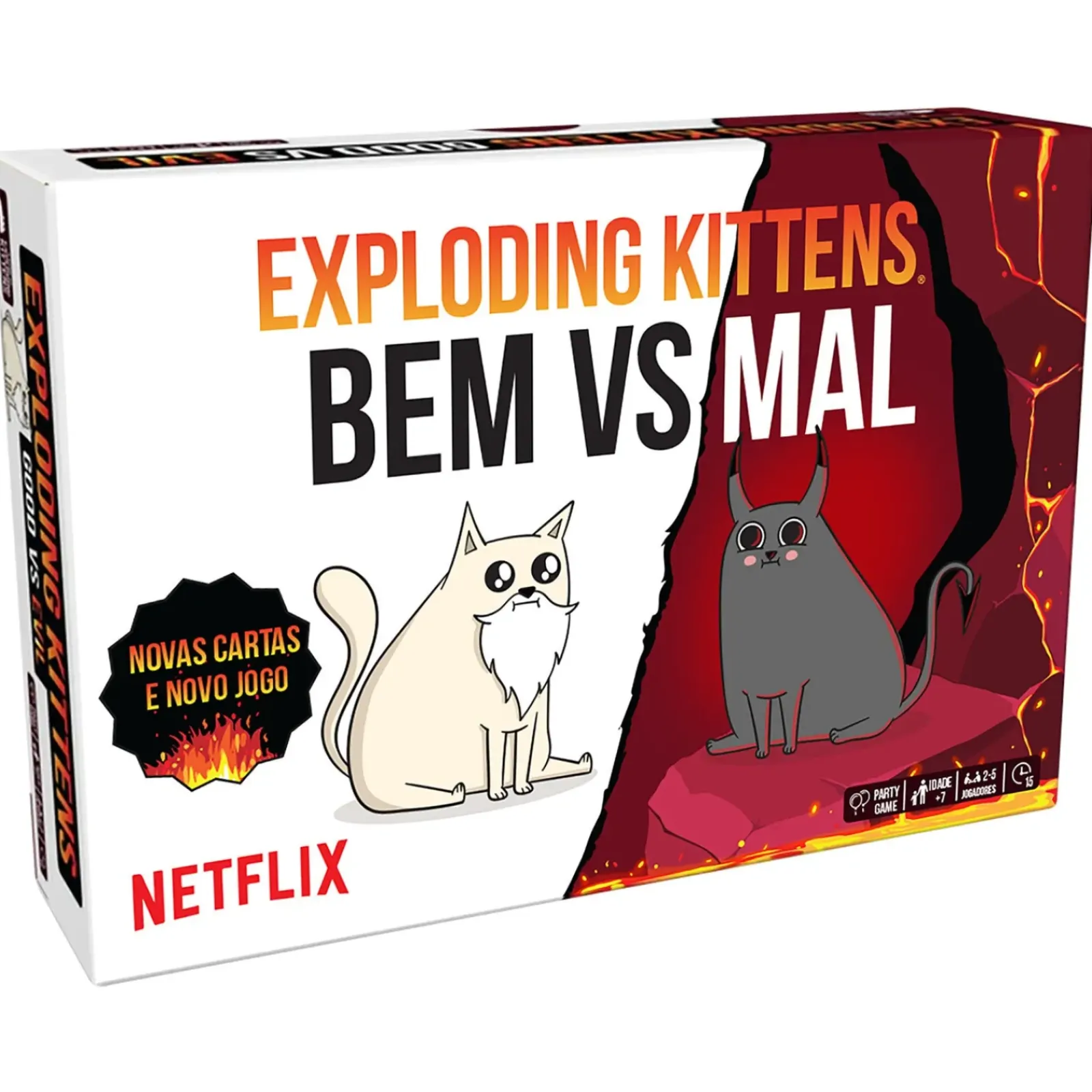 Mebogames Jogos De Família E Amigos > Exploding Kittens Good Vs Evil