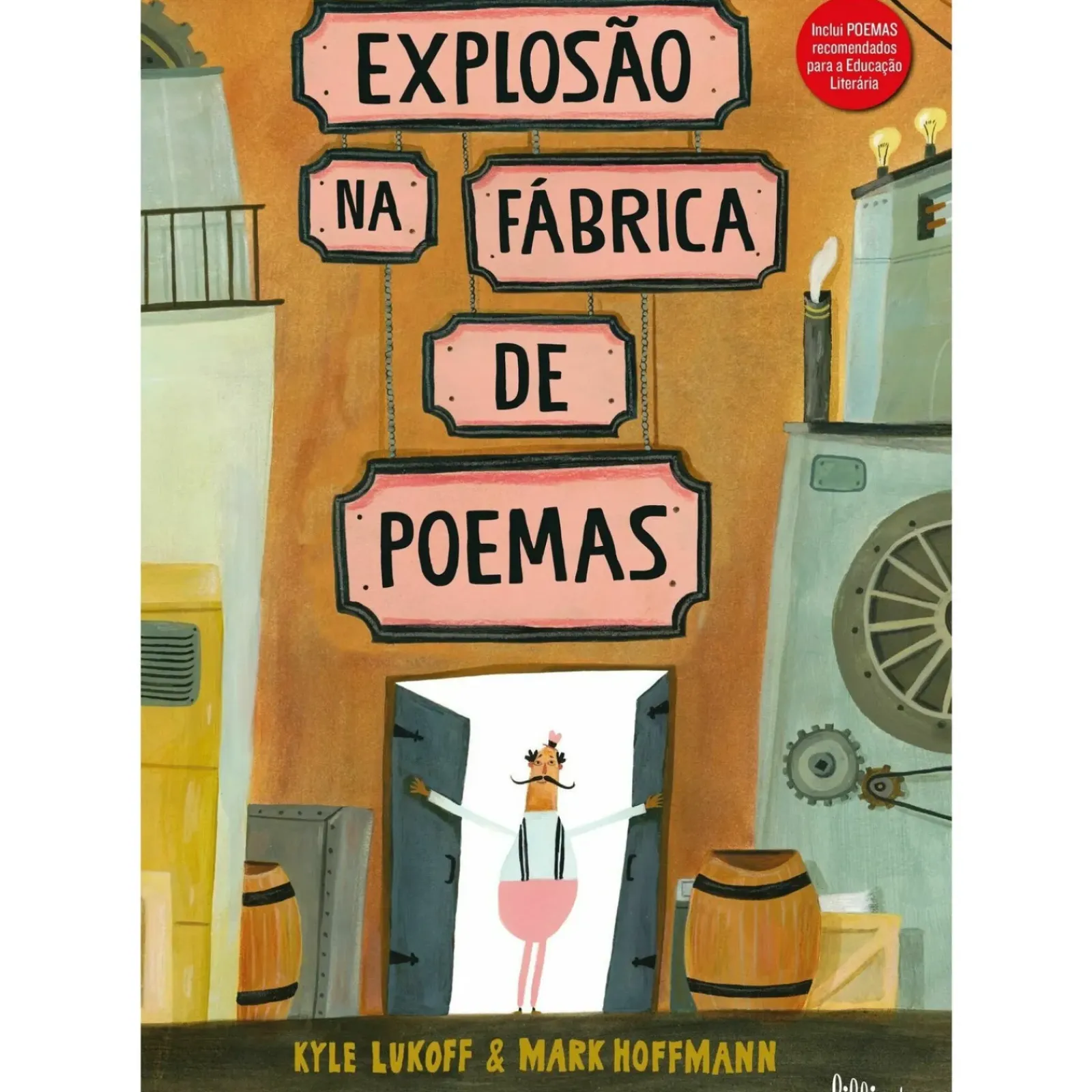 Nuvem De Letras Conhecimento > Explosão na Fábrica de Poemas de Kyle Lukoff