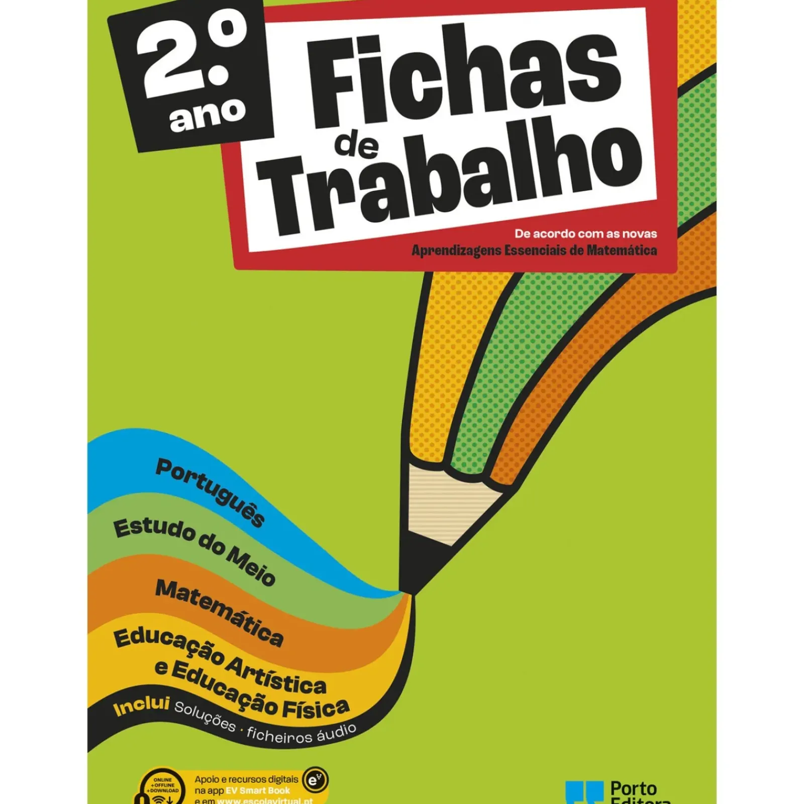 Note! Online Fichas de Trabalho - 2.º Ano - Fichas de Português, Matemática, Estudo do Meio e Expressões
