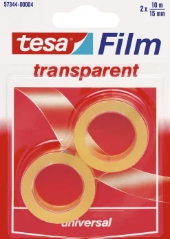 Tesa Colas E Fita-Colas > Fita Cola Transparente 10m x 15mm 2 unidades