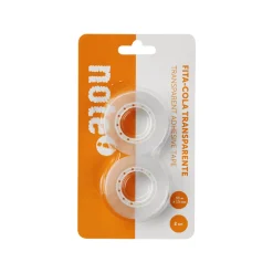Hot Note! Fita Cola Transparente 33 x 15mm 2 unidades