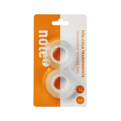 Discount Note! Fita Cola Transparente 19 x 33m 2 unidades