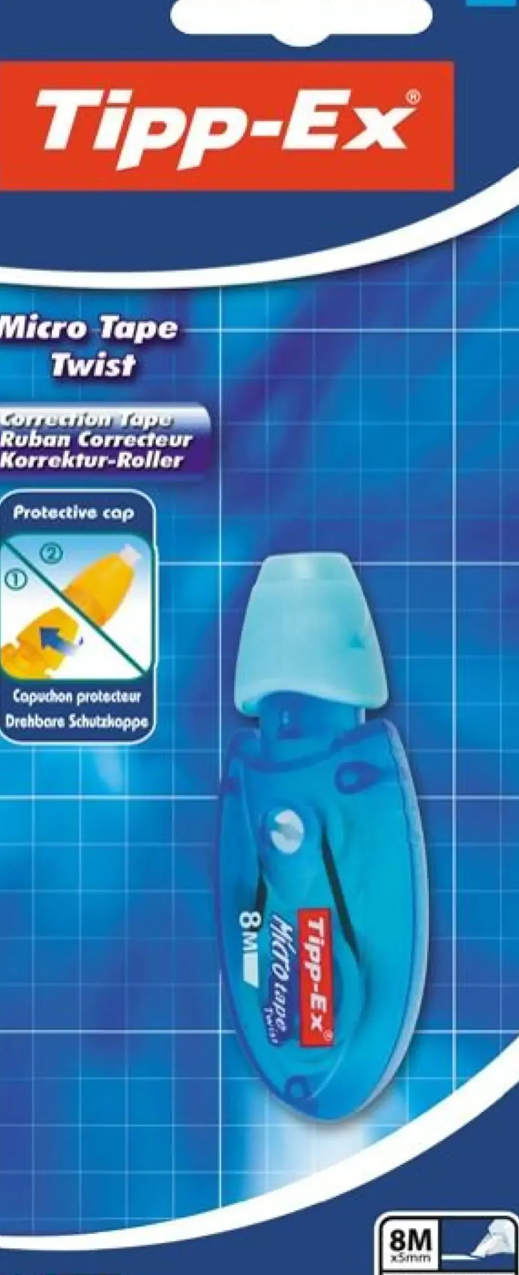 New Tipp-Ex Fita Corretora Micro Tape 8m
