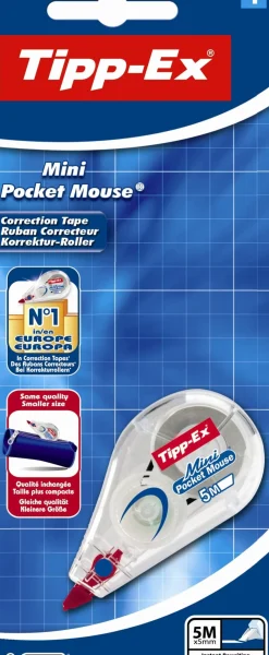 Tipp-Ex Borrachas E Corretores > Fita Corretora Mini 5m