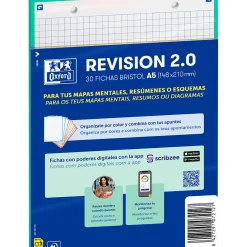 Best Oxford Flashcards 2.0 A5 30 Folhas Icemint