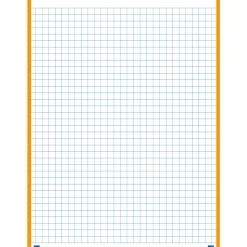 Clearance Oxford Flashcards 2.0 A5 30 Folhas Quadriculado Laranja