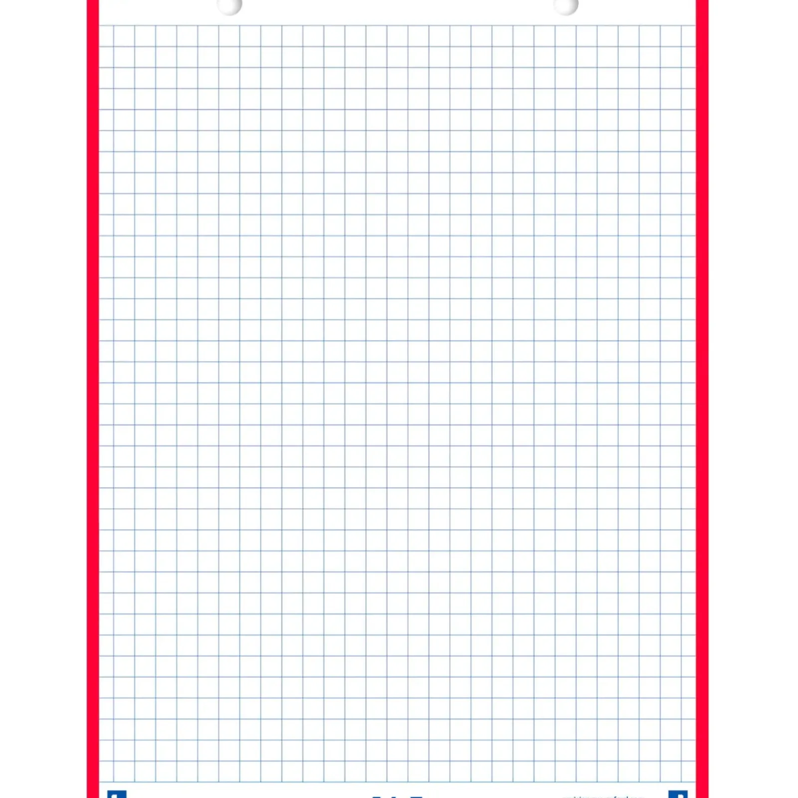 Oxford Pastas De Arquivo E Recargas > Flashcards 2.0 A5 30 Folhas Quadriculado Vermelho